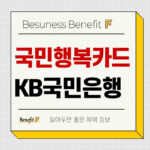 KB국민은행 국민행복카드 혜택 발급 신청방법 잔액조회 국민은행